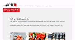 Desktop Screenshot of freycie-zug.ch